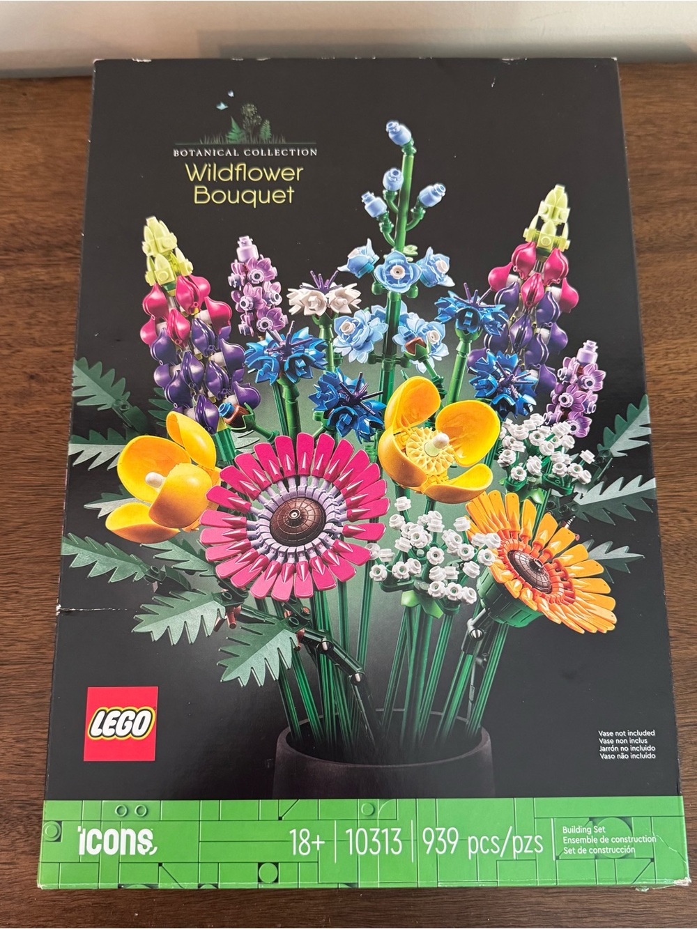 Lego Wildflower Bouquet 10313 Botanical Collection Minifigure Building Set